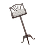 Maxbell 1/6 Dollhouse Minaiture Music Stand Model Instrument Ornaments Accessories