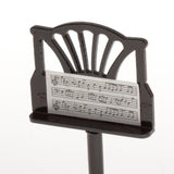 Maxbell 1/6 Dollhouse Minaiture Music Stand Model Instrument Ornaments Accessories