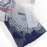 Maxbell Lovely Doll Mini School Uniform Dress Clothes for 1/6 Girl Dolls Navy Blue