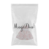 Maxbell Lovely Doll Mini Sleeveless Plaid Dress Clothes for 1/6 Girl Dolls Pink