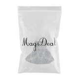 Maxbell Lovely Doll Mini Sleeveless Plaid Dress Clothes for 1/6 Girl Dolls Orange