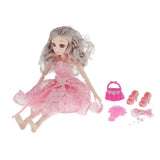 Maxbell 20 Jointed Female Doll Body Part for 36cm BJD Doll Replacements A