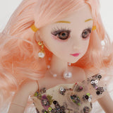 Maxbell 20 Jointed Female Doll Body Part for 36cm BJD Doll Replacements F