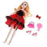 Maxbell 20 Jointed Female Doll Body Part for 36cm BJD Doll Replacements B