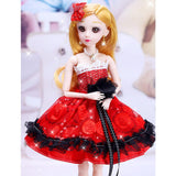 Maxbell 20 Jointed Female Doll Body Part for 36cm BJD Doll Replacements B