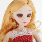 Maxbell 20 Jointed Female Doll Body Part for 36cm BJD Doll Replacements B