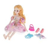 Maxbell 20 Jointed Female Doll Body Part for 36cm BJD Doll Replacements G