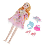 Maxbell 20 Jointed Female Doll Body Part for 36cm BJD Doll Replacements G