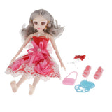 Maxbell 20 Jointed Female Doll Body Part for 36cm BJD Doll Replacements C