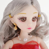 Maxbell 20 Jointed Female Doll Body Part for 36cm BJD Doll Replacements C