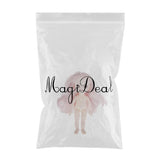 Maxbell Lovely 16cm Ball Jointed Girl Doll Nude Body DIY Parts Light Pink Curly Hair