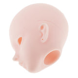 Maxbell Plastic Female Doll Head Mold Sculpt for 1/3 Doll Custom Making Accessory