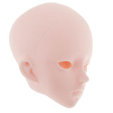 Maxbell Plastic Female Doll Head Mold Sculpt for 1/3 Doll Custom Making Accessory