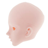 Maxbell Plastic Female Doll Head Mold Sculpt for 1/3 Doll Custom Making Accessory