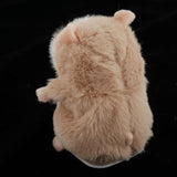 Maxbell 12cm Talking Walking Plush Hamster Kids Interactive Toy Gift Brown