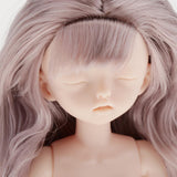 Maxbell Lovely 28cm Girl Doll Nude Body Part Gray Curly Hair Bangs