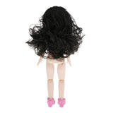Maxbell Lovely 28cm Girl Doll Nude Body Part Black Curly Hair