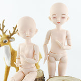 Maxbell 1/6 Jointed Female Doll Head Parts (No Makeup)for BJD Doll Accessories