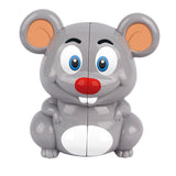 Maxbell 2x2x2 Magic Cube Toy Puzzle Funny Education Kid Toy Mouse Design