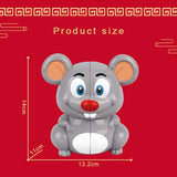 Maxbell 2x2x2 Magic Cube Toy Puzzle Funny Education Kid Toy Mouse Design