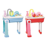 Maxbell Kitchen Toy Set Children Pretend Play Cooking Tool Cookware Accessories Blue