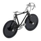 Maxbell 1:16 Scale Alloy Diecast Bike Model Bicycle Toy Decoration Black