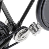 Maxbell 1:16 Scale Alloy Diecast Bike Model Bicycle Toy Decoration Black
