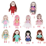 Maxbell 13 Jointed Female Doll Body Part for 16cm BJD Doll Replacements A