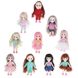Maxbell 13 Jointed Female Doll Body Part for 16cm BJD Doll Replacements A