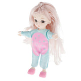 Maxbell 13 Jointed Female Doll Body Part for 16cm BJD Doll Replacements A