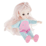 Maxbell 13 Jointed Female Doll Body Part for 16cm BJD Doll Replacements A