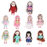 Maxbell 13 Jointed Female Doll Body Part for 16cm BJD Doll Replacements A