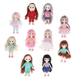 Maxbell 13 Jointed Female Doll Body Part for 16cm BJD Doll Replacements A