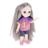 Maxbell 13 Jointed Female Doll Body Part for 16cm BJD Doll Replacements D
