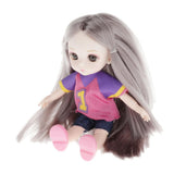 Maxbell 13 Jointed Female Doll Body Part for 16cm BJD Doll Replacements D