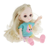 Maxbell 13 Jointed Female Doll Body Part for 16cm BJD Doll Replacements E