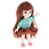 Maxbell 13 Jointed Female Doll Body Part for 16cm BJD Doll Replacements F