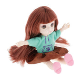 Maxbell 13 Jointed Female Doll Body Part for 16cm BJD Doll Replacements F