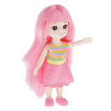 Maxbell 13 Jointed Female Doll Body Part for 16cm BJD Doll Replacements H