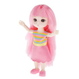 Maxbell 13 Jointed Female Doll Body Part for 16cm BJD Doll Replacements H