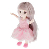 Maxbell 13 Jointed Female Doll Body Part for 16cm BJD Doll Replacements I