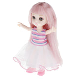 Maxbell 13 Jointed Female Doll Body Part for 16cm BJD Doll Replacements J