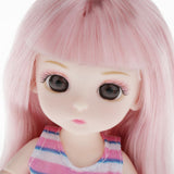 Maxbell 13 Jointed Female Doll Body Part for 16cm BJD Doll Replacements J