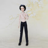 Maxbell 1/6 BJD Male Doll Long Trousers Clothes Outfits DIY Accessories Black