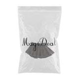 Maxbell Lovely Doll Mini Pleated Skirt for OB11 1/12 BJD Dolls DIY Accessory Black
