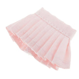 Maxbell Lovely Doll Mini Pleated Skirt for OB11 1/12 BJD Dolls DIY Accessory Pink