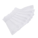 Maxbell Lovely Doll Mini Pleated Skirt for OB11 1/12 BJD Dolls DIY Accessory White