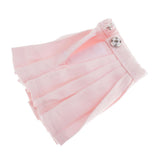 Maxbell 1/6 Scale Doll School Uniform Clothes for 12inch Girl Dolls Suit Pink
