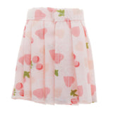 Maxbell 1/6 Doll Accessories Clothes for 12inch Dolls Skirt Pink with Fruit Pattern