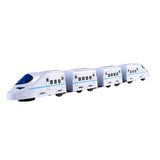 Maxbell Kids Electric Flash Music Universal High Speed Harmonious Train Model Toy